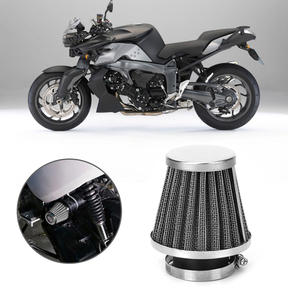 Mushroom Head Engine Air Filter 54Mm Steel Mesh Motorcycle Accessory 3701362575157
