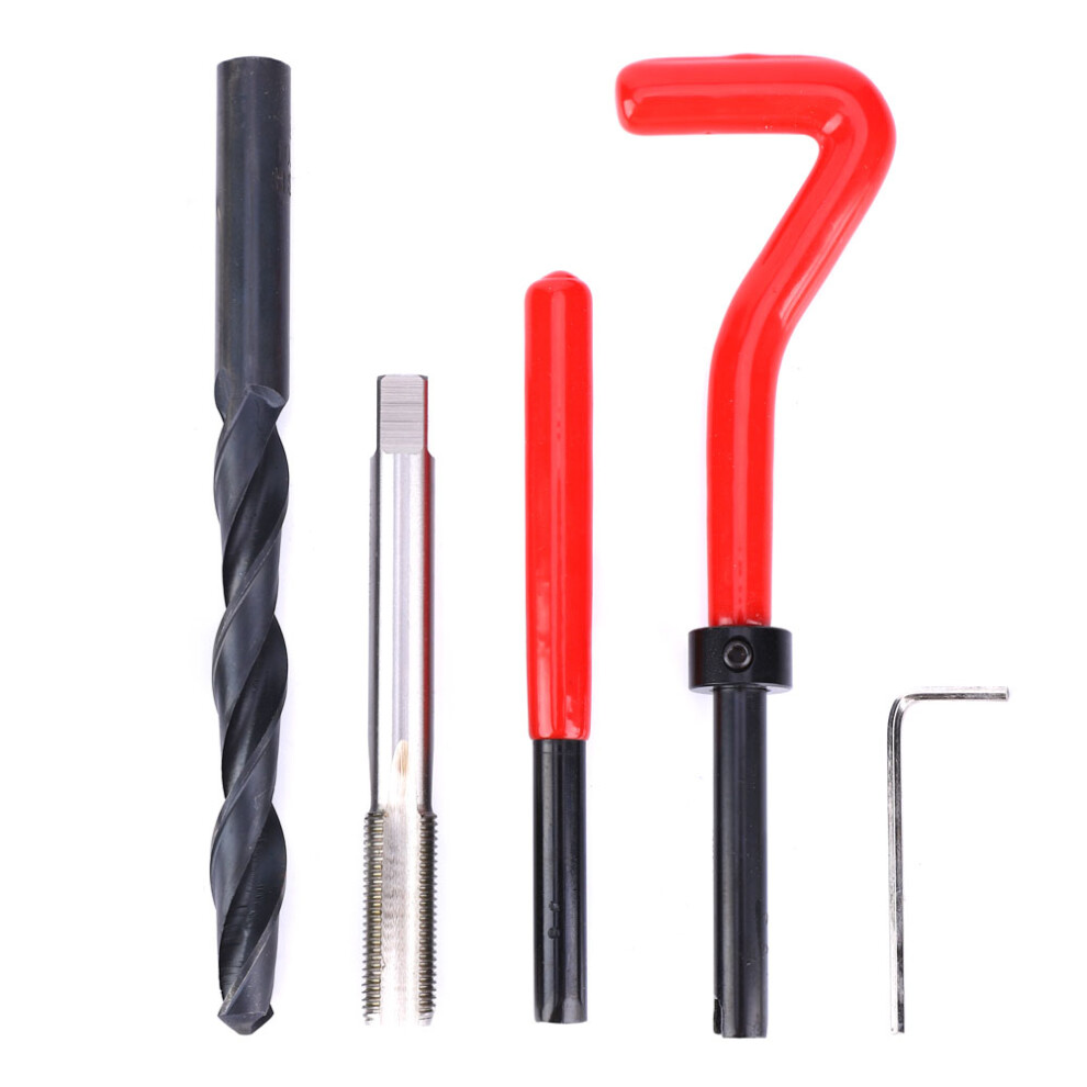 17Pcs Stainless Steel Thread Repair Kit M10x1 Drill Tap Wrench Insert Tool 9431362570282