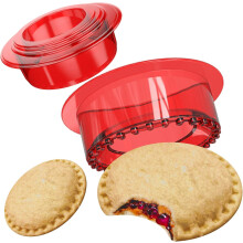 Ultimativer Sandwich-Kreator, Sandwichgrößen individuell anpassbar: Selbstgemachte Marmeladen-Sandwiches ohne Kruste für Kinder und Erwachsene,