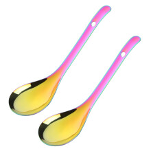 Cuchara antiadherente para arroz para actividades al aire libre, diseño elegante de acero inoxidable con mango ergonómico, apta para lavavajillas y