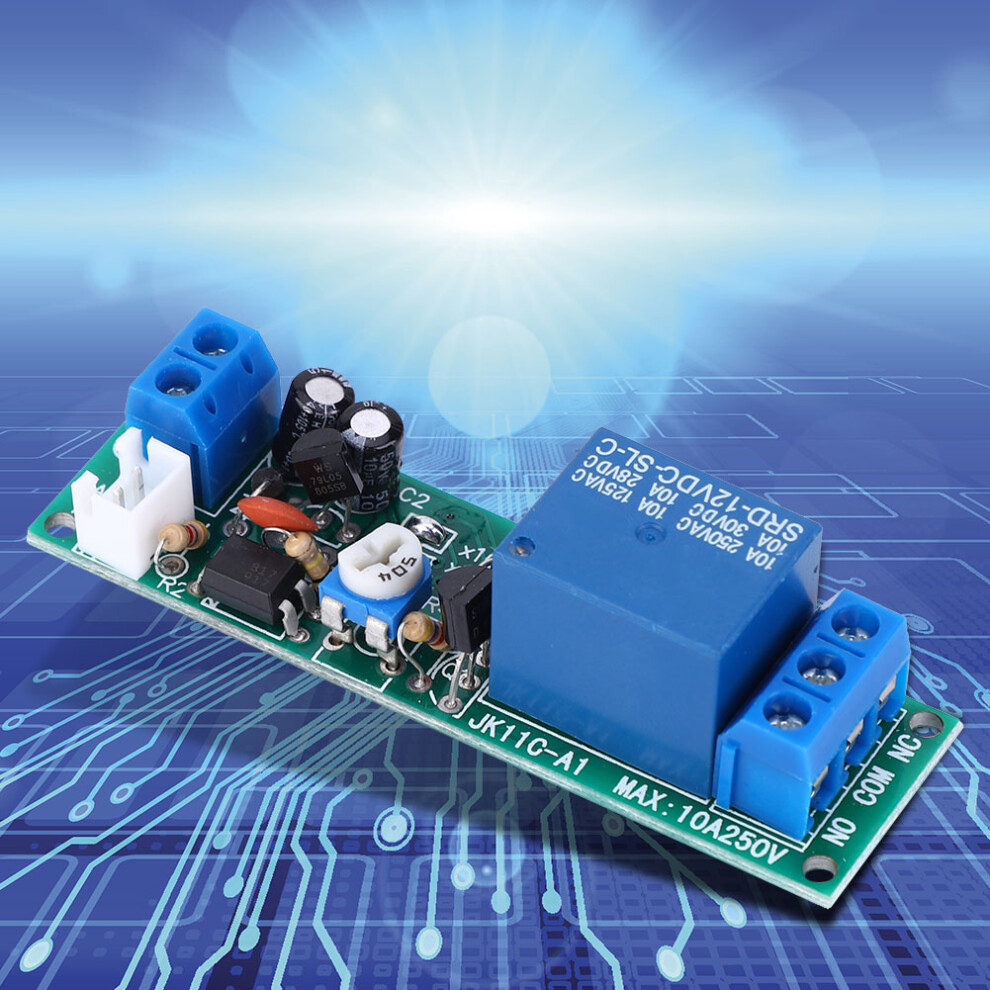 Jk11c M H2-12V Delay Timer Relay Adjustable Time From 0.2S Till 100S 9421362576858