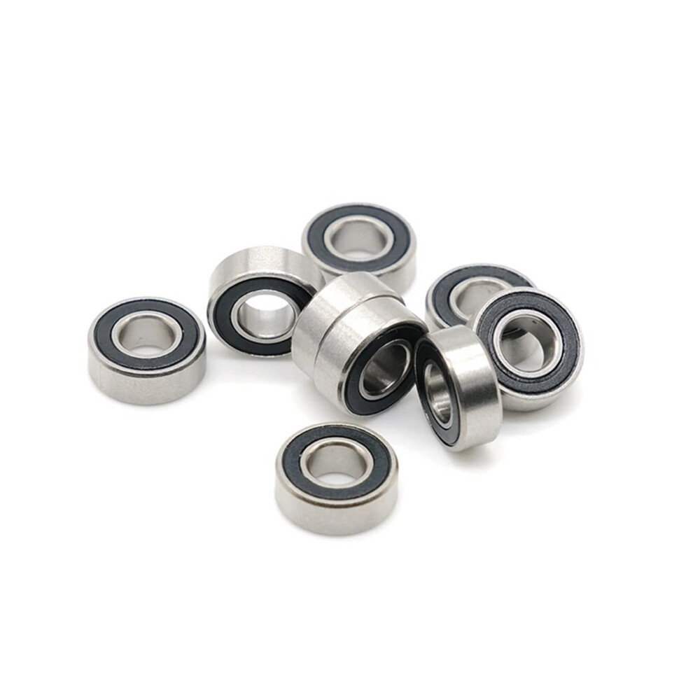 10Pcs 698Rs Bearing 8X19x6 Mm Abec-7 698 Rs 2Rs Ball Bearings 698-2Rs Sealed Black 9067246827625