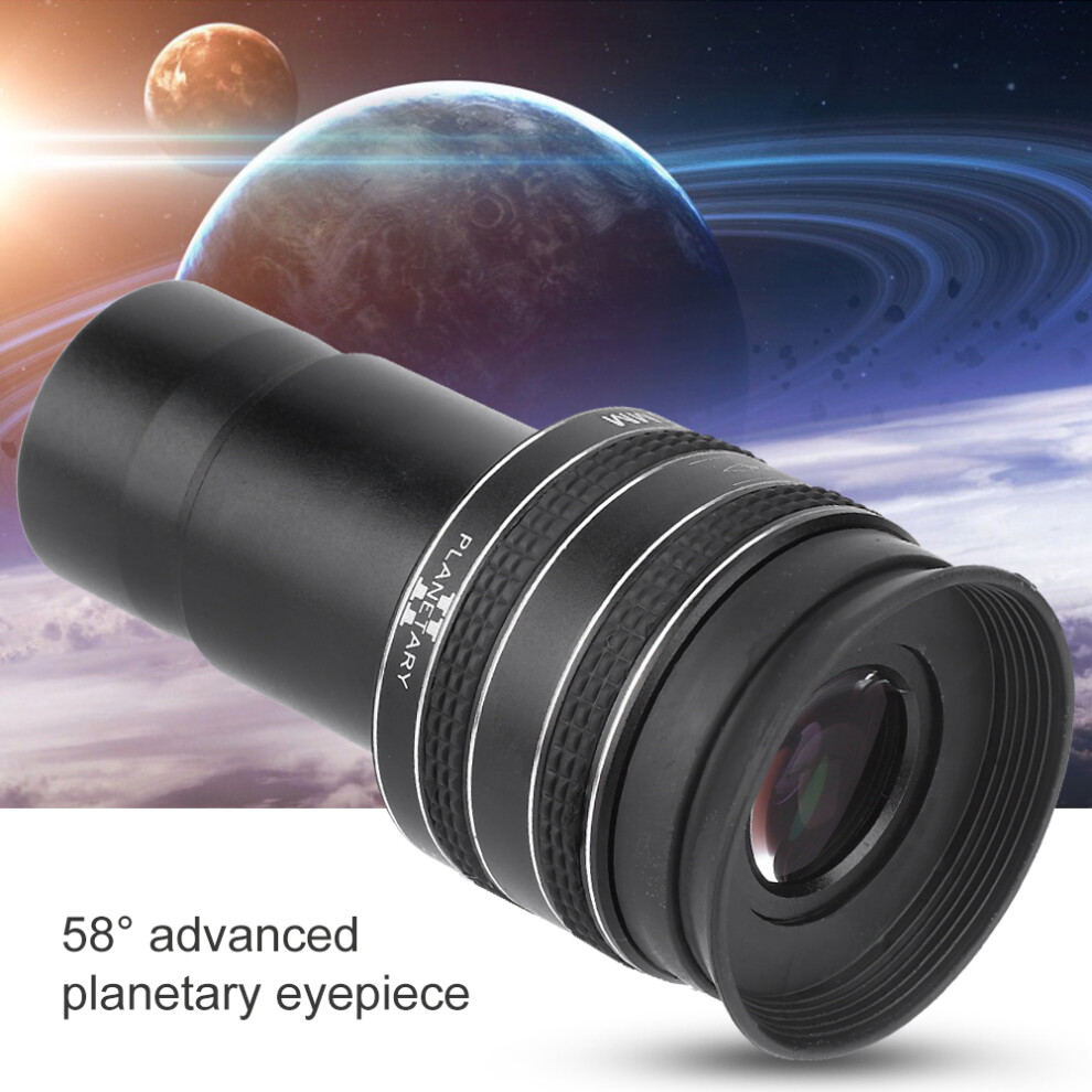 Astronomy Planetary Eyepiece 1.25Inch 58 Degree 2.5Mm For Telescope Observation Black 4921362567450