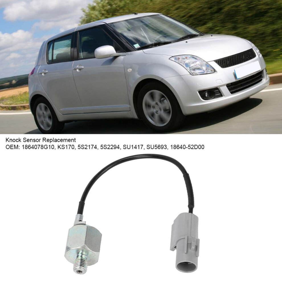 Knock Sensor For Suzuki Alto 1.1 (Rf410) Hatchback 04-08 Gray 4671362576463