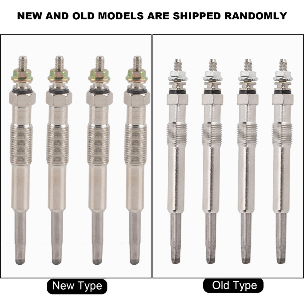 Heater Glow Plug Set 4Pcs For Renault Clio Kangoo Trafic Vehicles 5041362578498