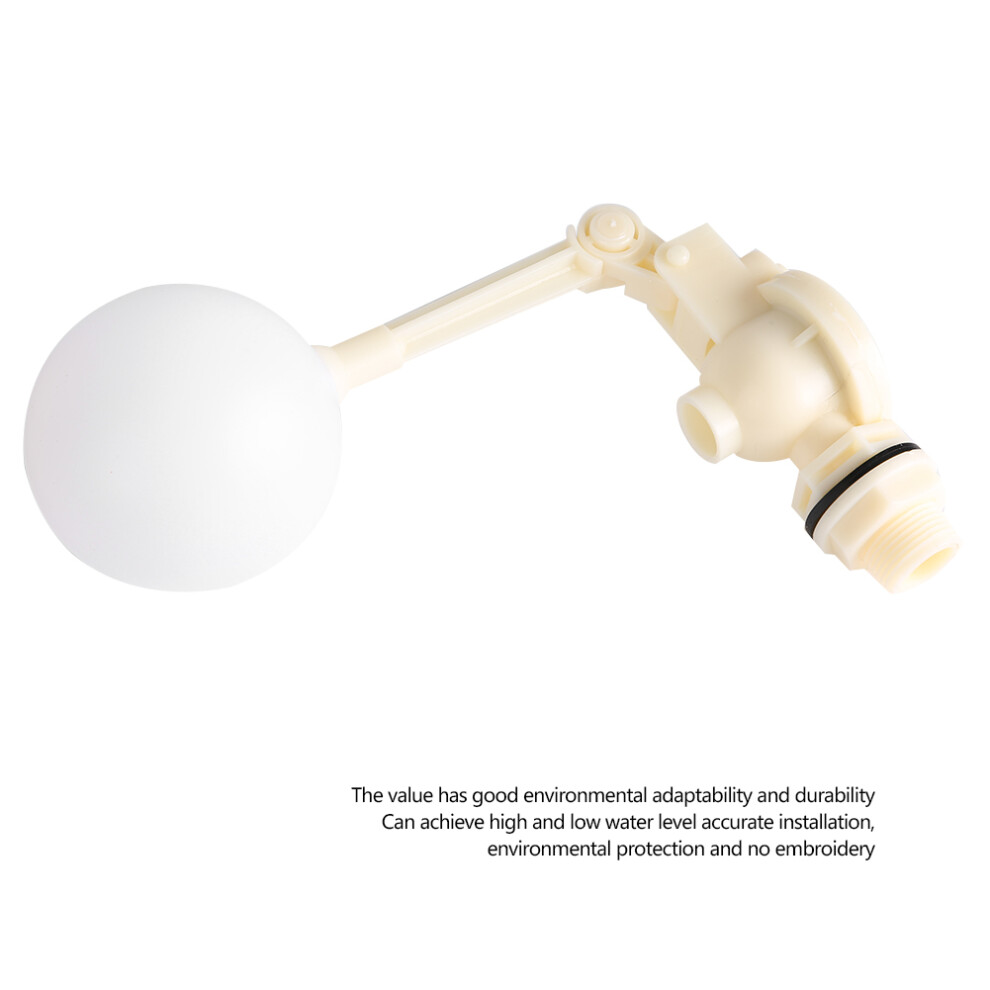 Adjustable Plastic Water Level Sensor Dn15/Dn20 Float Valve With Bspt Thread 7901362579322