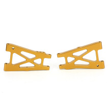 2PCS Aluminum Rear Swing Arm for 1/10 RC Off-Road Vehicle, Gold