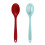 Colher de silicone com design ergonômico, perfeita para misturar, cozinhar e servir com estilo. 1