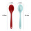 Colher de silicone com design ergonômico, perfeita para misturar, cozinhar e servir com estilo. 2
