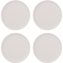 Ultra-Absorbent Stone Coasters, Farmhouse Charm Boho Decorative Tray For Sustainable Eco-Friendly Lifestyle, Mandala Design Coasters For Quick Drying,