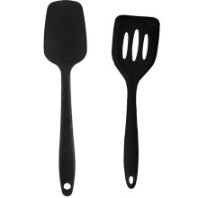 Espátula de silicone para cozinhar sem esforço, resistente ao calor, antiaderente, com tecnologia especial de acabamento da superfície para