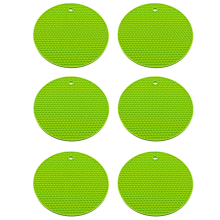 Inspirierende Silikon-Untersetzermatte mit Wellenmuster, hitzebeständig, flexibel und langlebig, für alle Tischarten geeignet