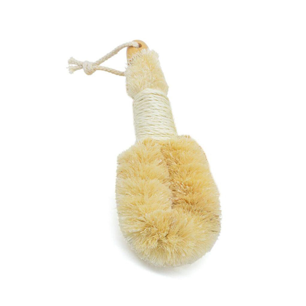 Yellow (Yellow) Sisal Brush Brushing Rubbing Bathing Multi-Purpose Promote Bathroom