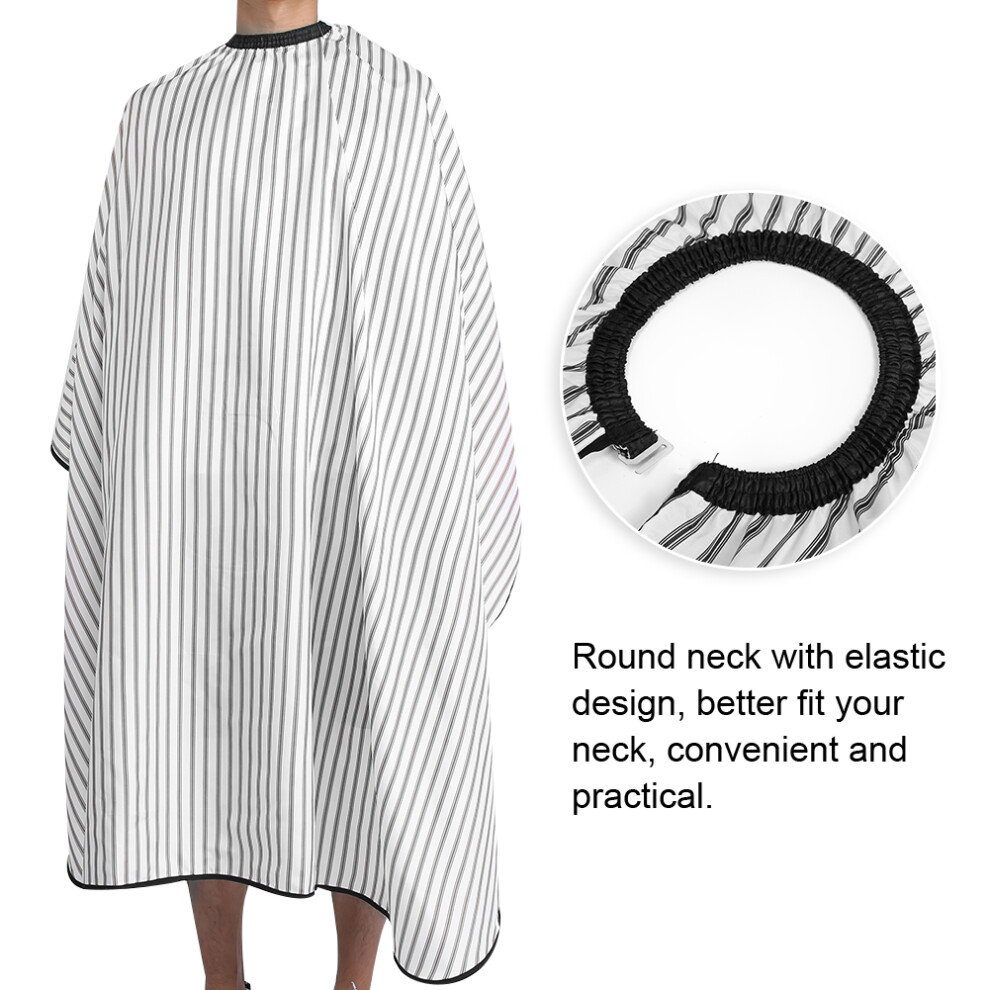 Black Hairdressing Apron Stylist Cloth For Barbers & Hair Salons Durable