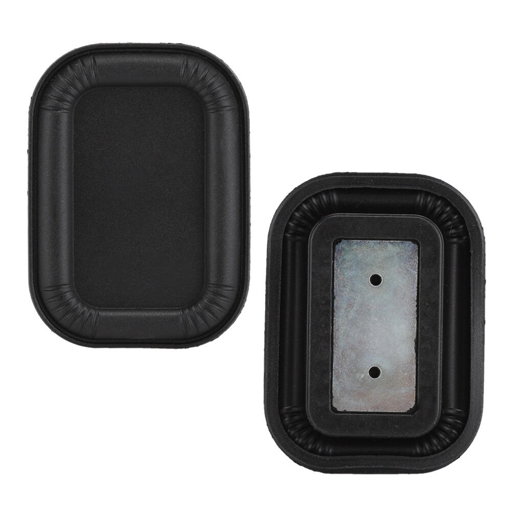 Subwoofer Bass Plate 4Pcs Passive Radiator Rubber Vibration 65X45mm Black 4621362585934