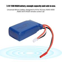 7,4V 1100mAh Lithiumbatterie für RC-Auto A949 A959 A969 K929