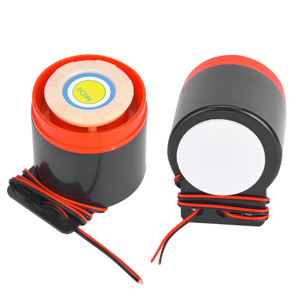 Diy Electronics Dc 24V 110Db Active Buzzer Alarm Beeper With Wire 9411362585875