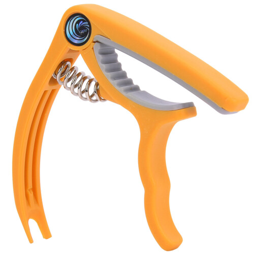 Plastic Guitar Capo Bridge Pin Remover 4-6 String Yellow White