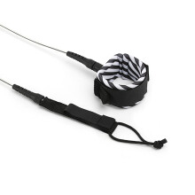 Durable Surfboard Leash 6FT/8FT/10FT with Steel Swivel & Padded Ankle Cuff