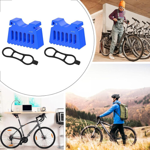 Bicycle Parking Stabilizer - Compact Handlebar Mount, Portable Storage, Strong Positioning Tool, Reverse Support Rack | Useful for Cycling S 2