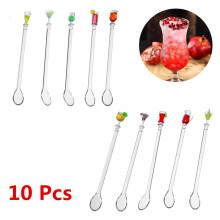 Stijlvolle cocktailroerders, gepersonaliseerde roerstaafjes voor bars, cafés, feesten, restaurants en thuisgebruik (10 stuks), geschikt voor hoge