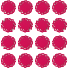 Versatile Use Table Decor, Mini Doilies Add Freshness Maintenance To Furniture, Lace Pattern For Birthday Or Wedding, Classic Design Strong And Sturdy
