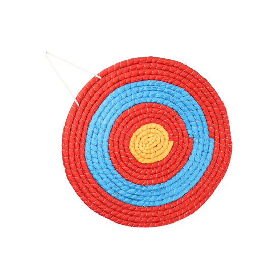 Portable Handwoven Grass Bow Target - Ideal for Shooting Practice