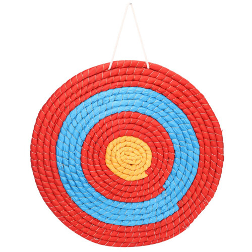 Portable Handwoven Grass Bow Target - Ideal for Shooting Practice 2