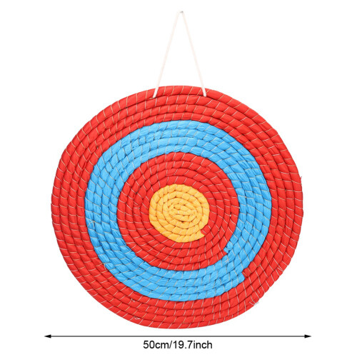 Portable Handwoven Grass Bow Target - Ideal for Shooting Practice 1