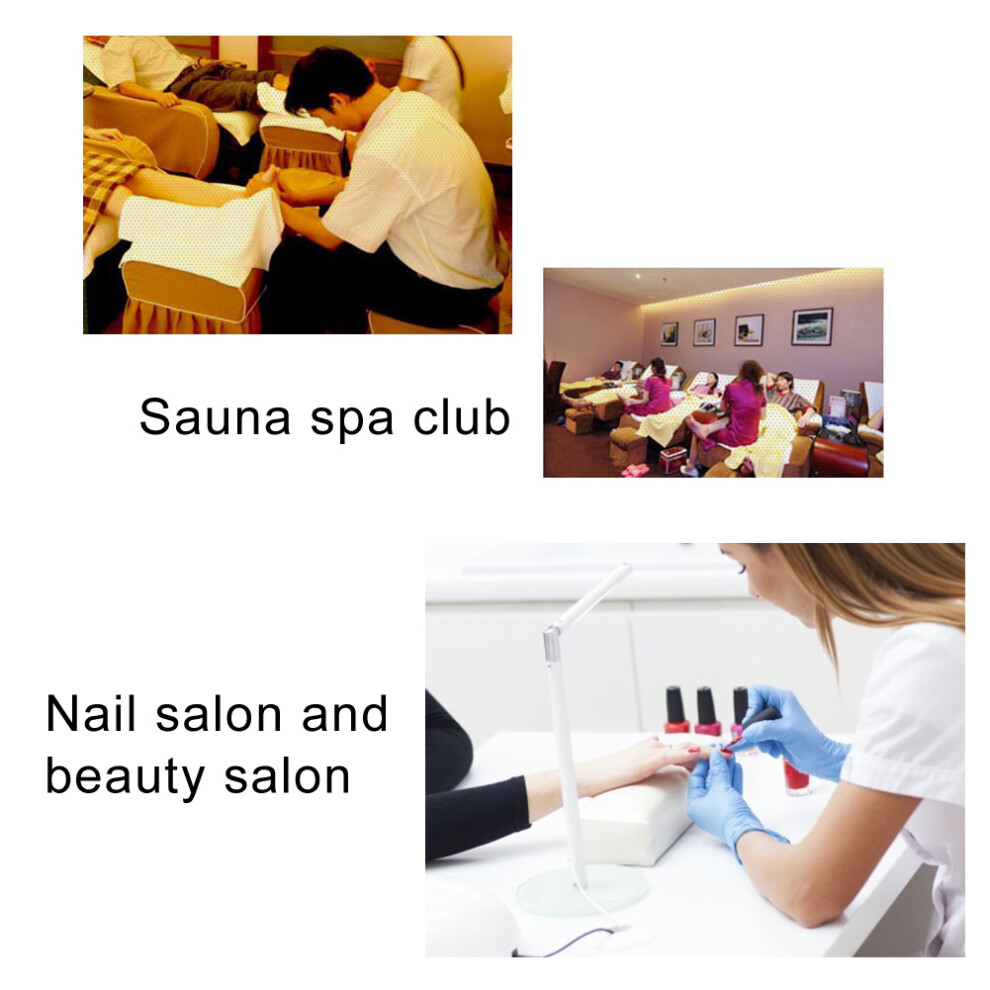 190pcs Non Woven Disposable Foot Bath Towels for Spa, 30x50cm