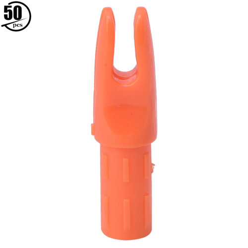 50 Pcs ABS Arrow Nocks 6.2mm Replacement Archery Accessories 1