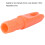 50 Pcs ABS Arrow Nocks 6.2mm Replacement Archery Accessories 3