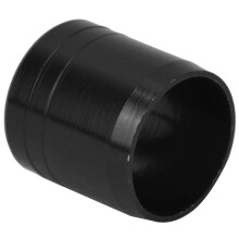 20 Stück Aluminiumlegierung Explosionssicheres Ring für Bogen und Pfeil, Schwarz 7,6 mm