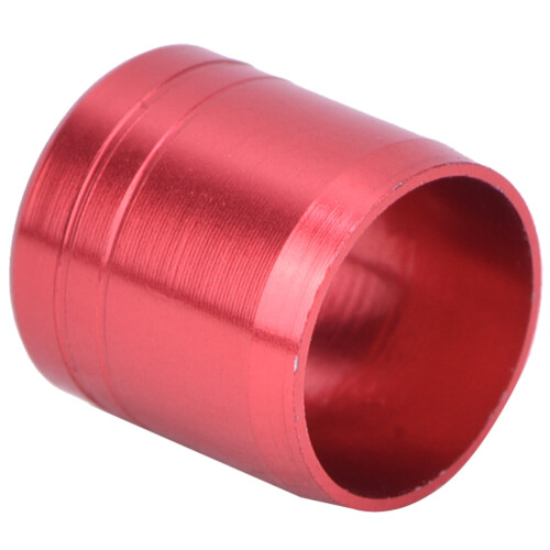 20 Stück Aluminiumlegierung Explosionssichere Pfeilringe Set, Rot 8mm