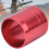 20 Stück Aluminiumlegierung Explosionssichere Pfeilringe Set, Rot 8mm 11