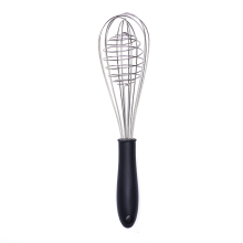 Ultimativer Schneebesen für die Küche, Edelstahlkonstruktion, Ballonschneebesen, ergonomischer Griff, rutschfester Griff, spülmaschinenfest,