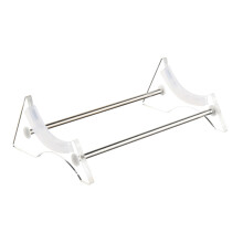 Acrylic Desktop Stand Holder For Speakers Stylish Rack AntiSlip Mount Table Display Rack Easy To Use Holder transparent
