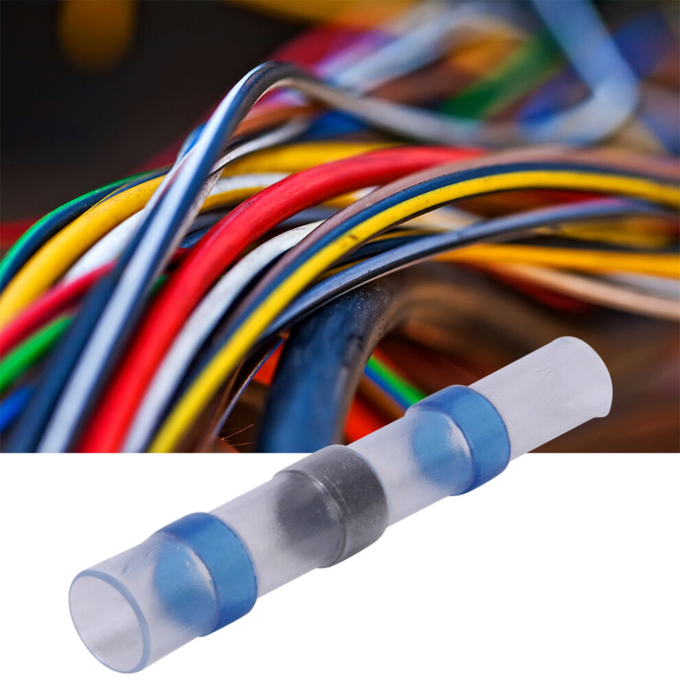 50Pcs Waterproof Heat Shrink Butt Connectors 16-14Awg Solder Sleeve Terminals 5061362588839