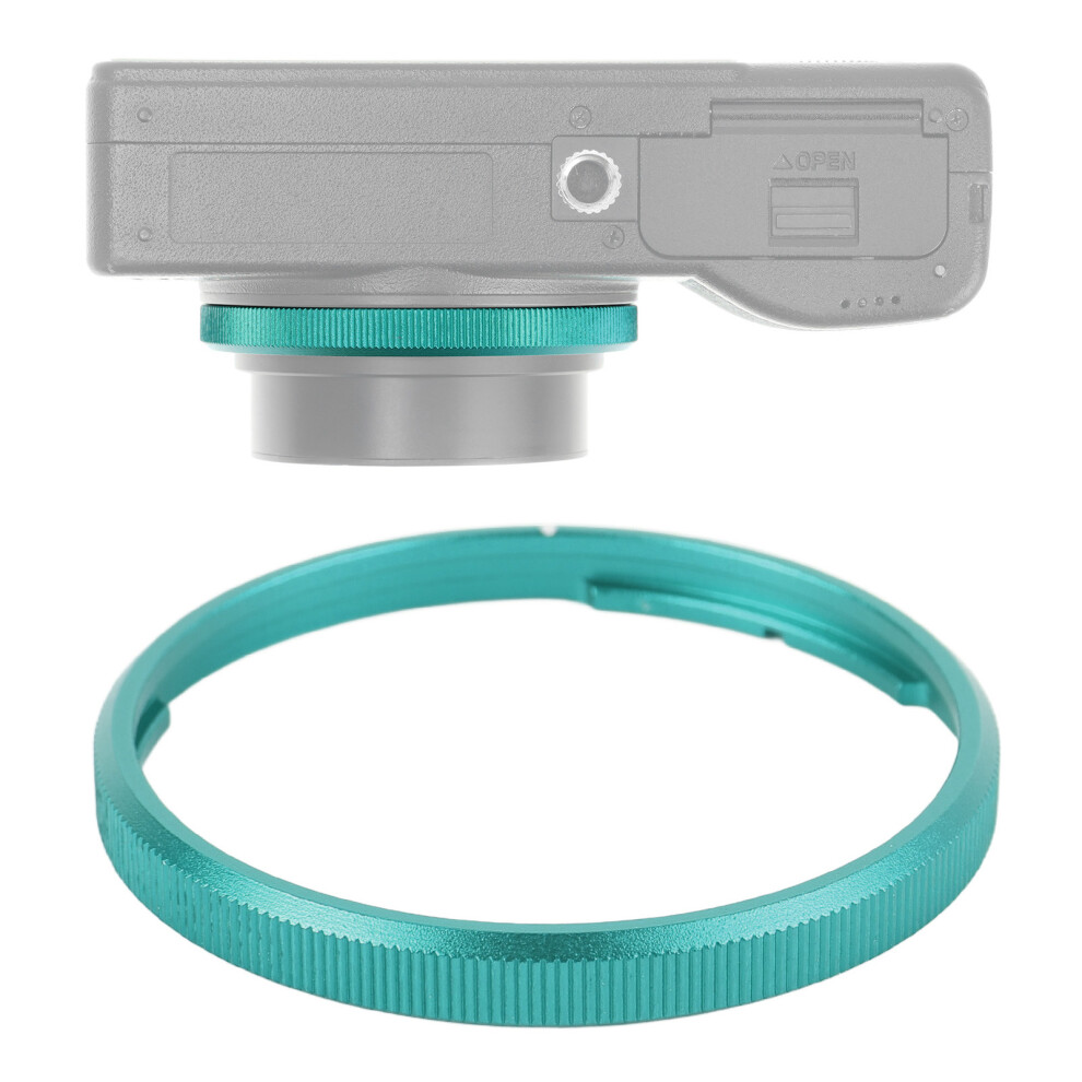 Aluminum Alloy Lens Decoration Ring Cap For Gr3x Camera Green 9381362589800
