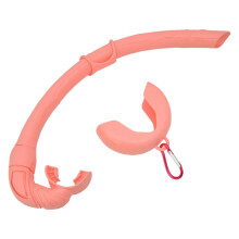 Ergonomic Swimming Snorkels Tube Soft Snorkeling Breathing Tube Light Weight For Water Sport Enthusiasts Swimming Techniques Training Snorkels