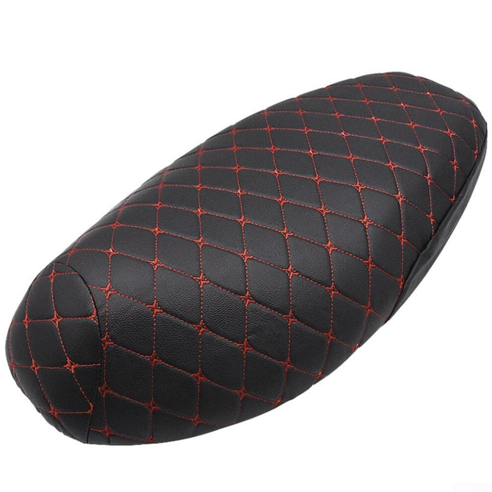 Motorcycle Seat Cover With Thick Waterproof Anti-Skid Faux Leather For Motorcycles And Scooters In Multiple Sizes (M, L, Xl, 2XL) 9339159317310