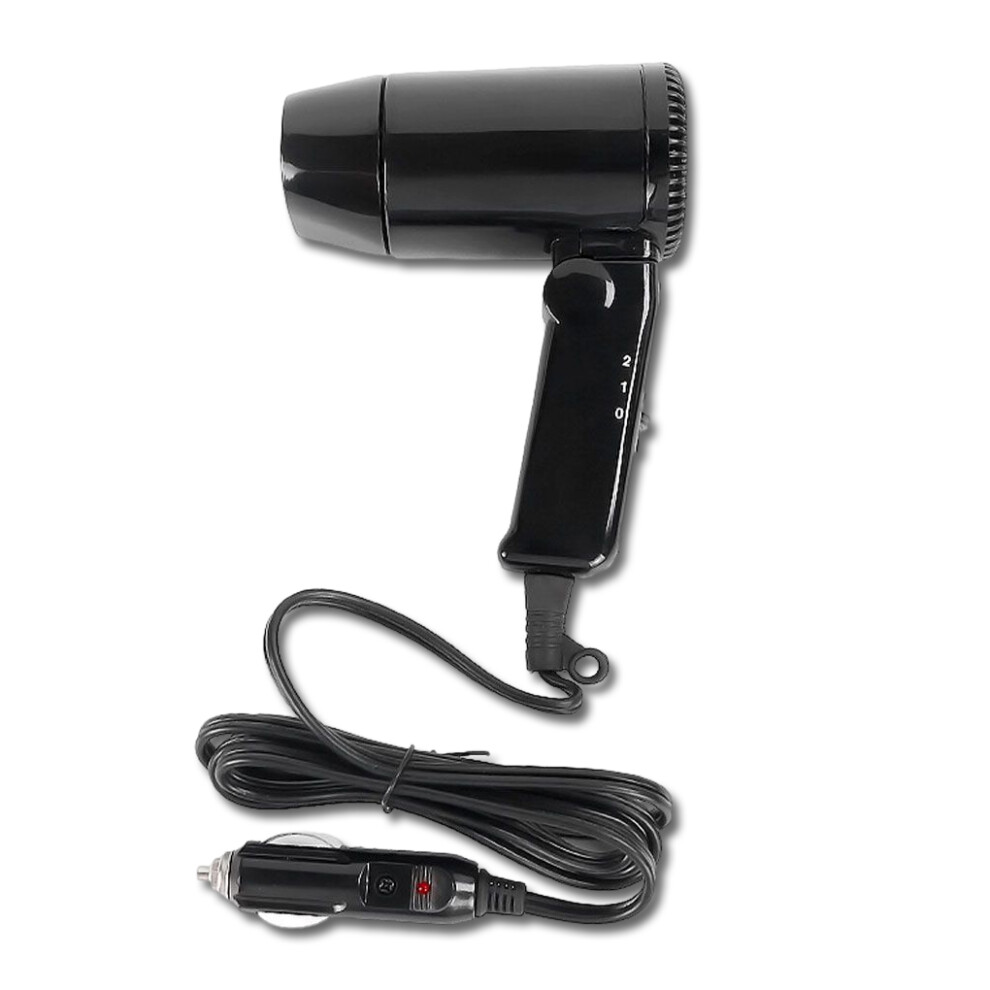 12V Car Hair Dryer Foldable Bathroom Window Fog Blower Accessories