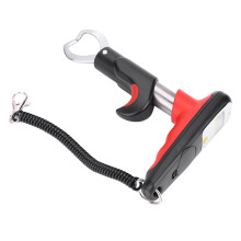 Stainless Steel Fish Grippers with LED Scale, Telescopic & Safety Rope
