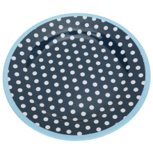 Duurzame serviesset, breukbestendige kommen, BPA-vrije borden, melamine servies in een casual landelijke stijl, vaatwasmachinebestendig en