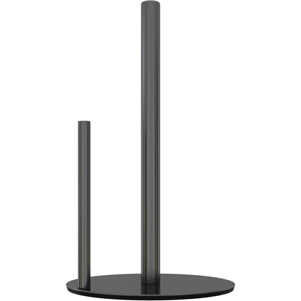 Sophisticated Paper Towel Stand, Premium Stainless Steel With Marble Base, Non-Slip Silicone Pad For Countertop Protection, Rustproof Construction For-image-OPC-PN2V7XN-NEW