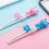 Ανθεκτικό και ανθεκτικό στη διάβρωση σετ chopsticks και κουταλιού για παιδιά, 8