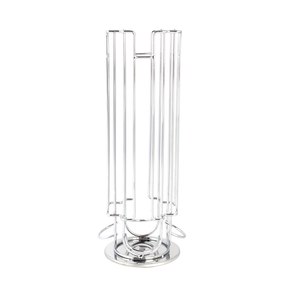 Coffee Pod Storage Dispenser, Elegant Modern Design For Your Gourmet Coffee Selection, Strong Durable Steel With 360 Degree Spinning For Hassle-Free A-image-OPC-PN2V87K-NEW