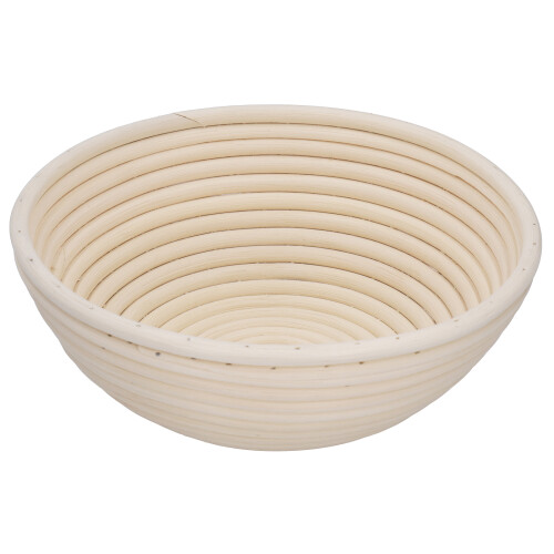 Καλάθι με προζύμι από αλεύκαστο rattan, καλάθια Banneton από φυσικό rattan, μπολ για ζύμη 1