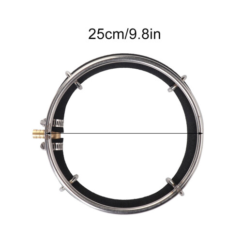 Fischteich-Oxygenierung Blaserring 25cm – Aquarium-Luftdiffusor aus langlebigem Kunststoff 1