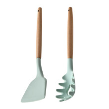 Cocina Artesanal: Utensilios de silicona de grado alimenticio con diseño resistente al calor, para el cocinero exigente, fáciles de limpiar, de